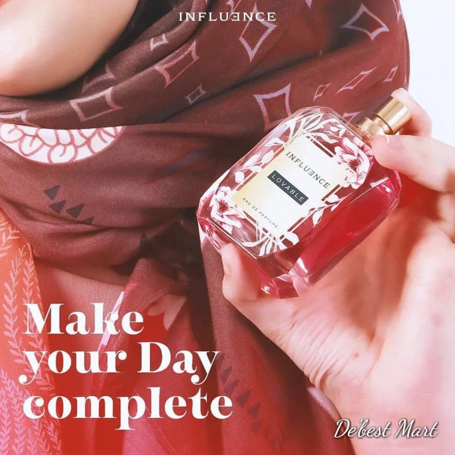 Parfume wanita farfum cewek influence lovable original tahan lama murah