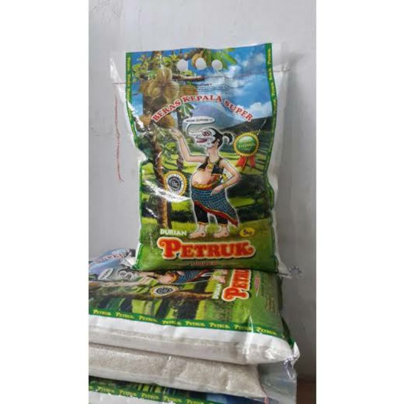 

KTr190 Beras Premium PETRUK Netto 5 Kg ASLI 100%