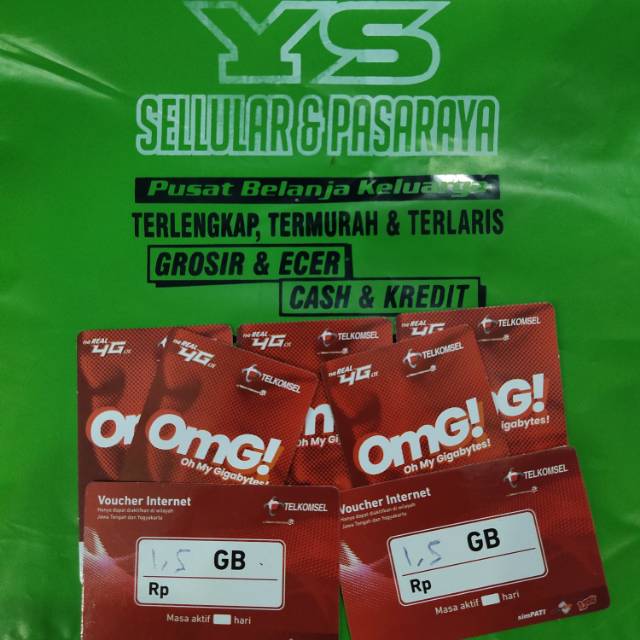 Voucher 1.5 Gb telkomsel