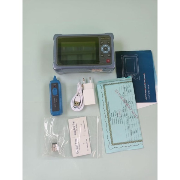 Smart OTDR mini S760 Mini Pro Free Wire Tracker Layar Touchscreen