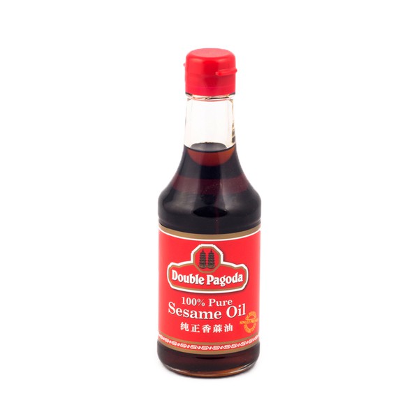 

DOUBLE PAGODA Minyak Wijen Murni 250ml - Chee Seng Pure Sesame Oil 250 ml Botol Besar