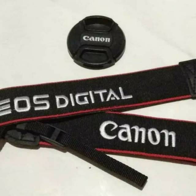 Tali kamera tutup lensa Canon eos 700D