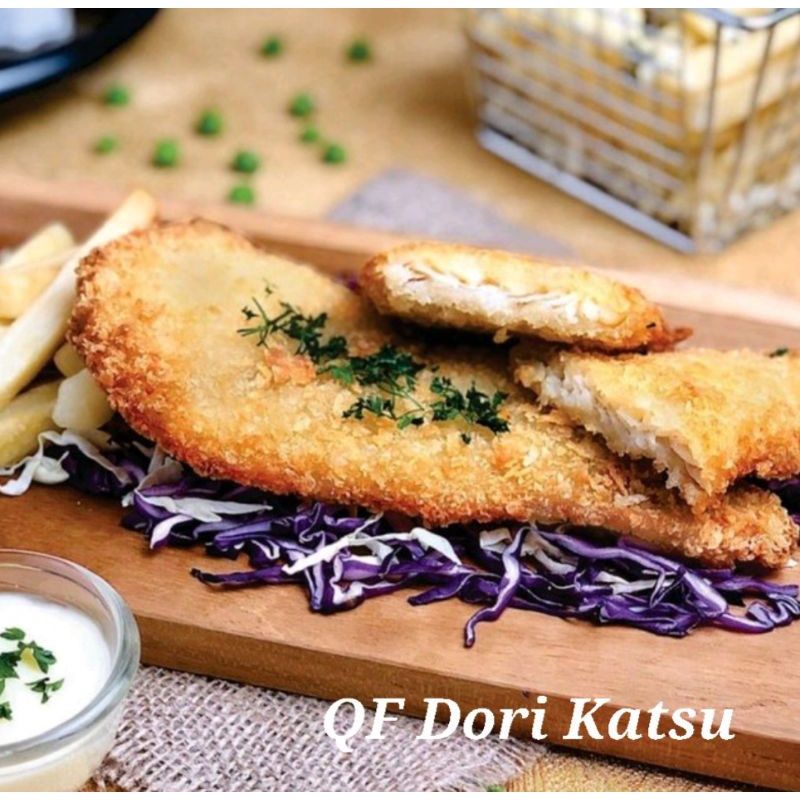 

Queen food Dory Katsu 350gr-isi 5pcs frozenfood