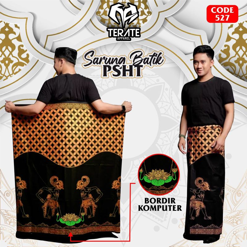 SARUNG PSHT SARUNG BORDIR TERATE SARUNG BATIK PSHT