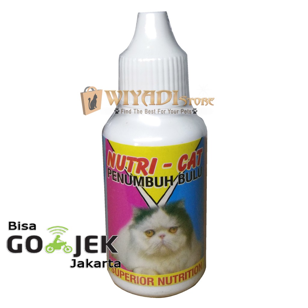 Nutirisi vitamin Penumbuh Bulu Kucing - NutriCat 30ml