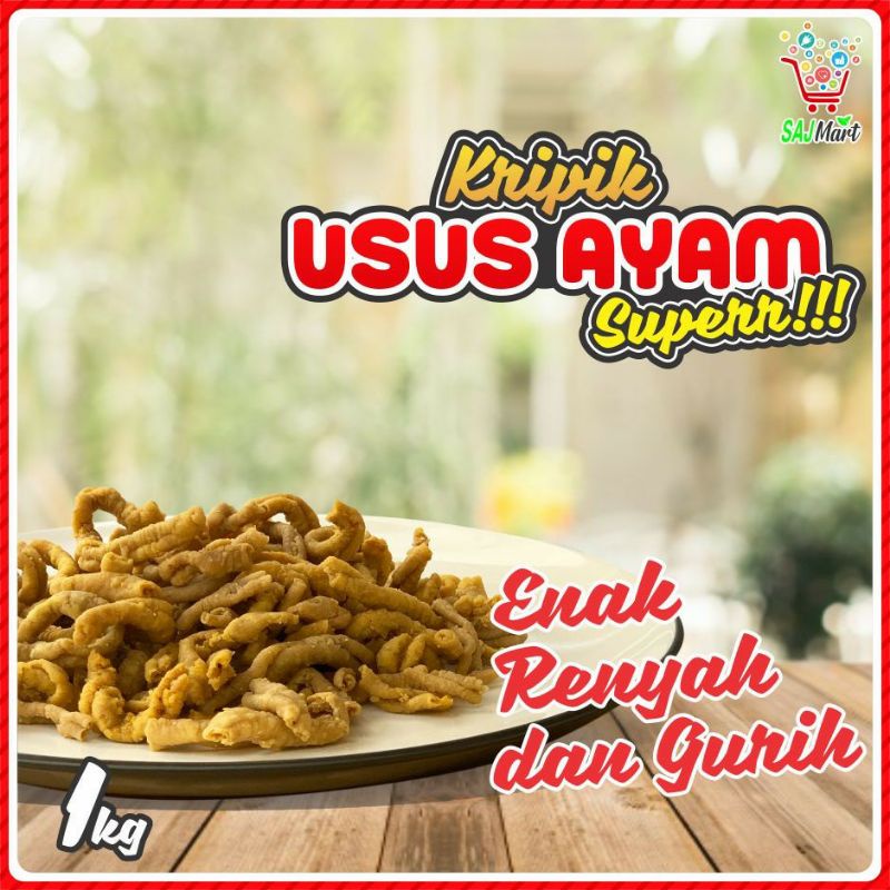 

usus crispy original Gurih 1 kg