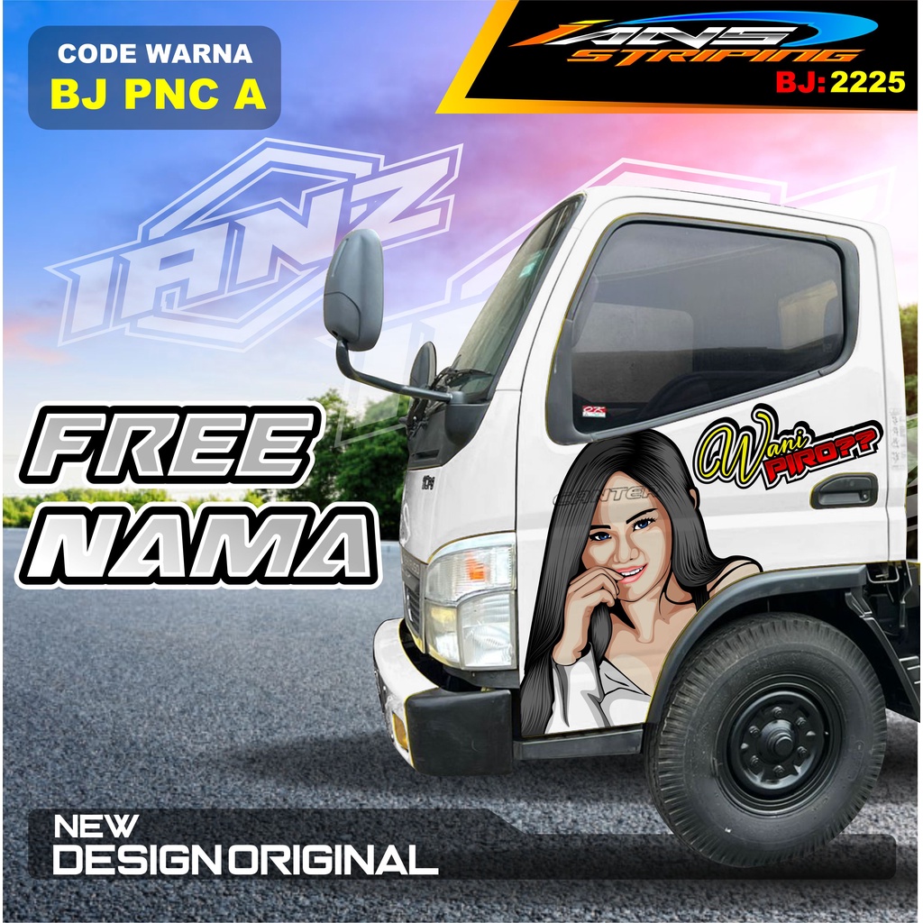 STICKER VARIASI PINTU TRUK RAGASA / DECAL PINTU DUMTRUK  / STIKER MOBIL TRUK / STIKER PINTU TRUK KEREN