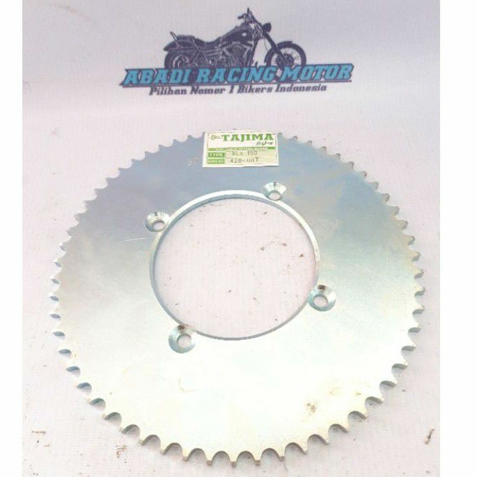 Gear Ger Gir Belakang Kawasaki KLX 150 428 - 60T Mata 60