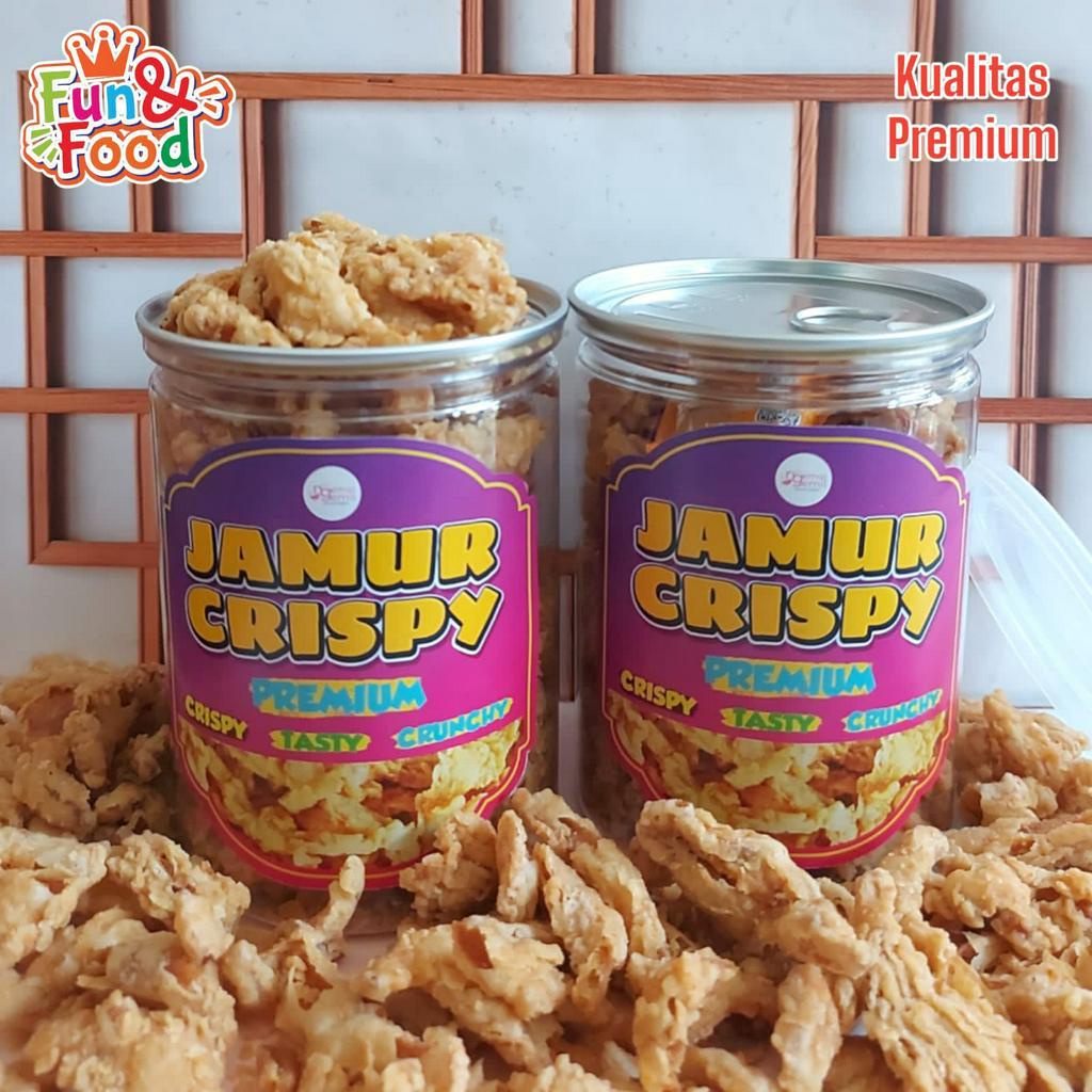 

Can Jamur Krispy Asin Gurih Crispy Mushroom Homemade Kualitas Premium