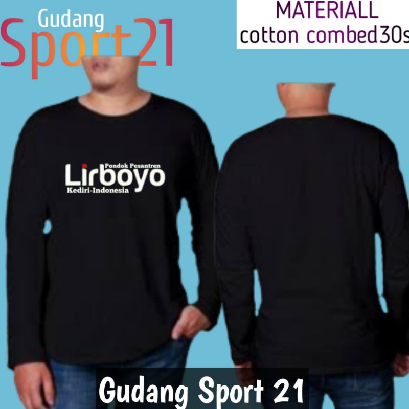 kaos baju lengan panjang pesantren lirboyo kaos lirboyo