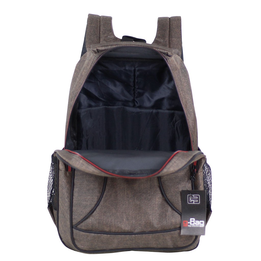 Ransel Backpack Ransel Sekolah Tas Multifungsi Tas Coklat Denim Scotlet Tas Coklat Tas Distro Keren