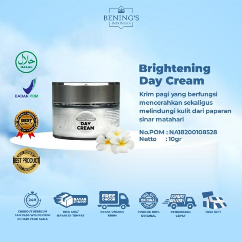 SPEEDS Eceran Krim Malam Siang Exclusive Acne Brightening - Bening's Skincare