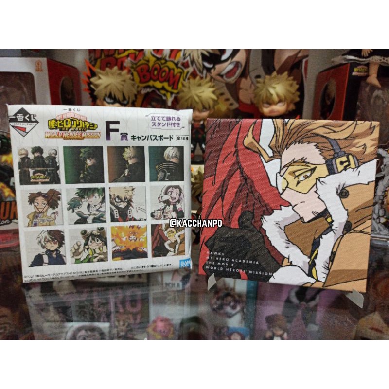 Canvas Board Hawks Keigo Takami BNHA Official Merchandise My Boku No Hero Academia