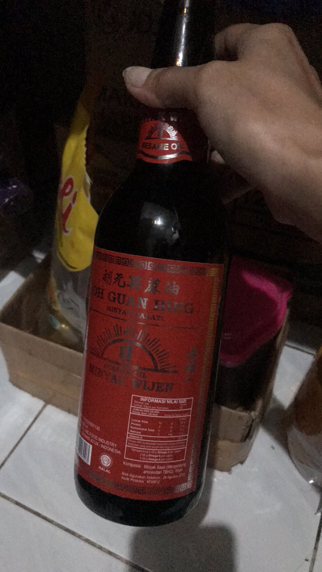 Minyak Wijen Oh Guan Hing (600ml)