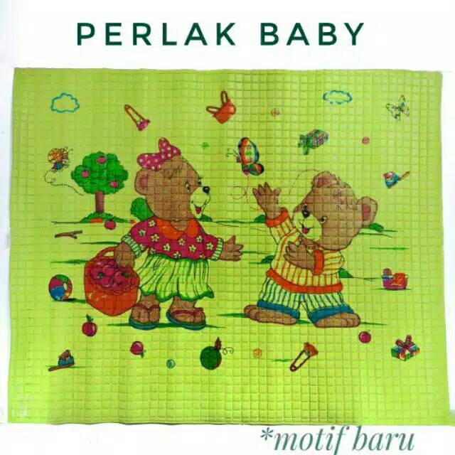 Perlak Bayi / Perlak Karet Waterproof untuk ompol / matras perlak baby Motif Water Proof By Belbra