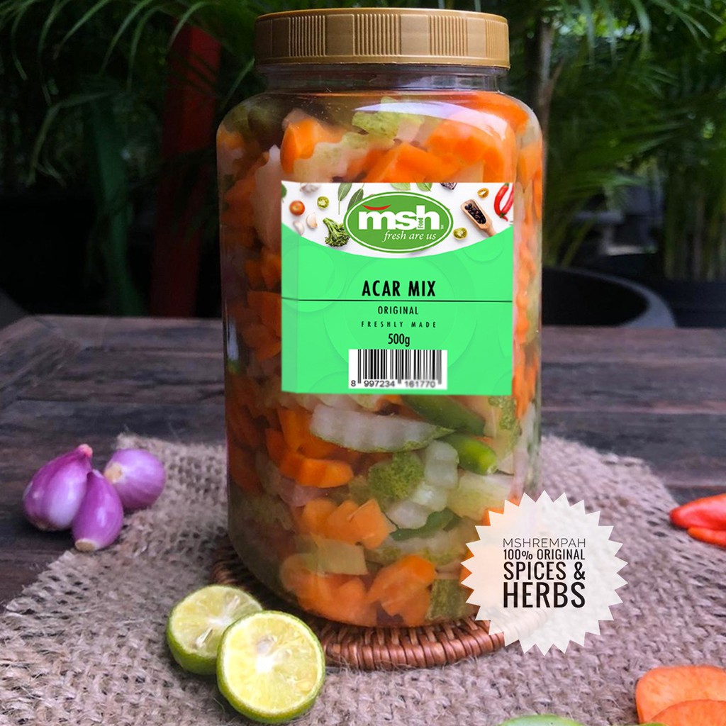 

Acar Mix 500 g