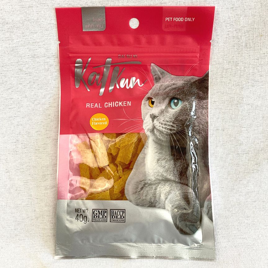 

KATKUN Snack Kucing Jerky Chicken 40g