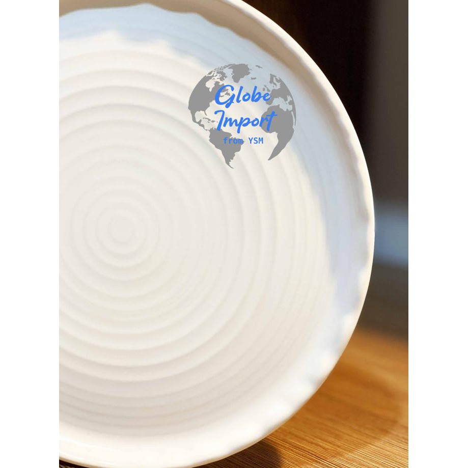 Piring Makan Dinner Plate Flat Tebal Cafe Hotel Restaurant