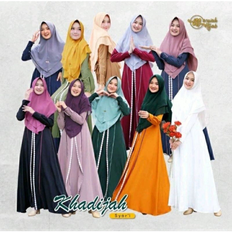 Khadijah Syar'i Original Marwah Hijab