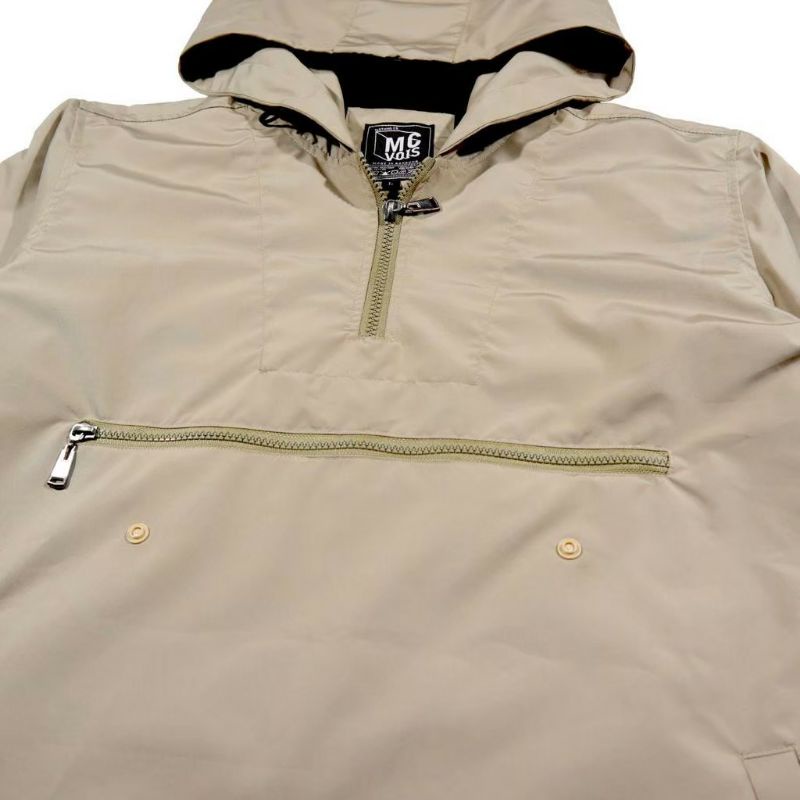 Jaket Cagoule Cream Unisex Premium Distro (BAYAR DI TEMPAT)