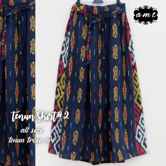 Rok Tenun Troso Lurik Asli Jepara, Skirt Tenun Jepara Ori