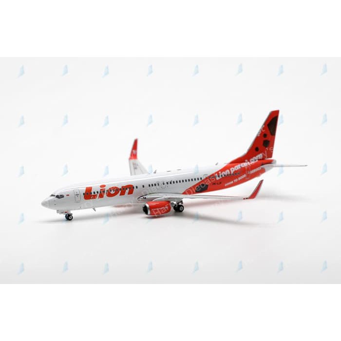 Diecast Pesawat Jet - Diecast Pesawat - Miniatur Pesawat Garuda Phoenix 1/400 B737-900Er Lion Air