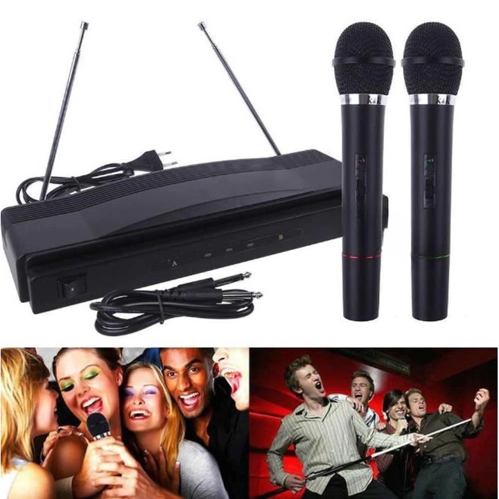 K&amp;K Microphone Karaoke High Quality Handheld Wireless Mic - WM-306