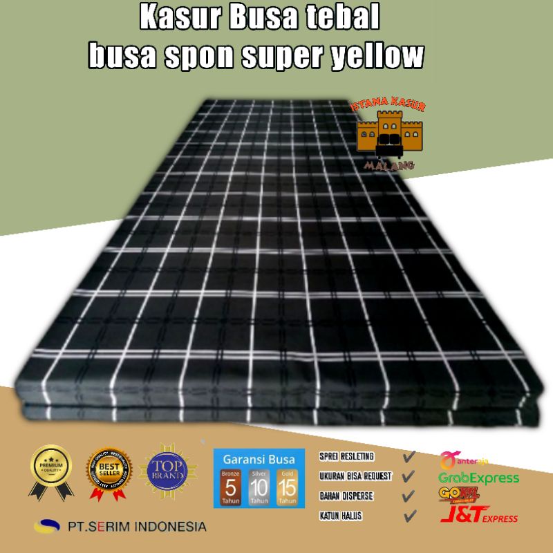 KASUR BUSA 120X200X10 KASUR BUSA SPON SUPER YELLOW