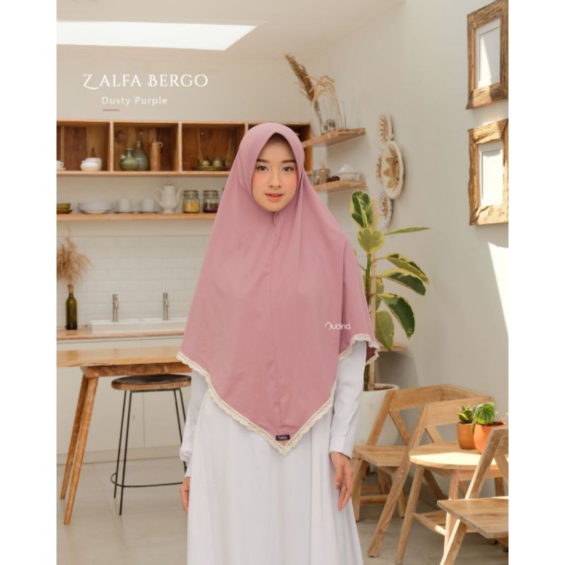 ZALFA BERGO RENDA PED MINI BUSA NYAMAN ANTI GERAH ORI BY AUDINA