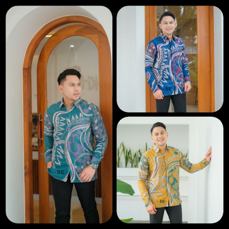 Kemeja batik pria kemeja batik modern batik kanza