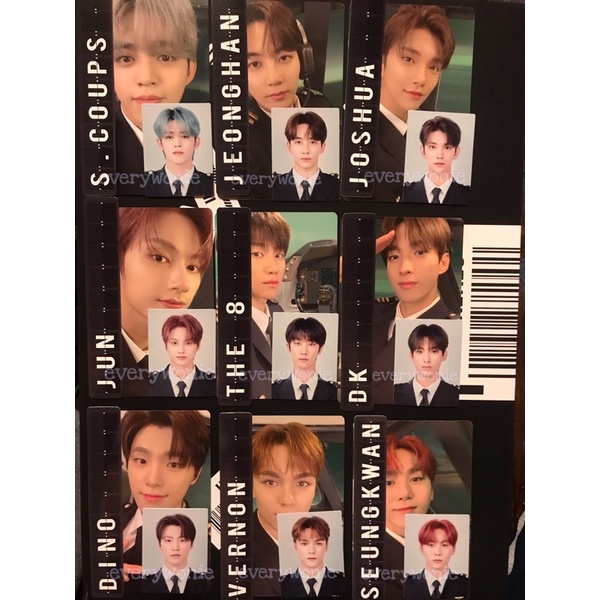 Pc carat membership kit 2020 Pilot seventeen scoups the8 seungkwan