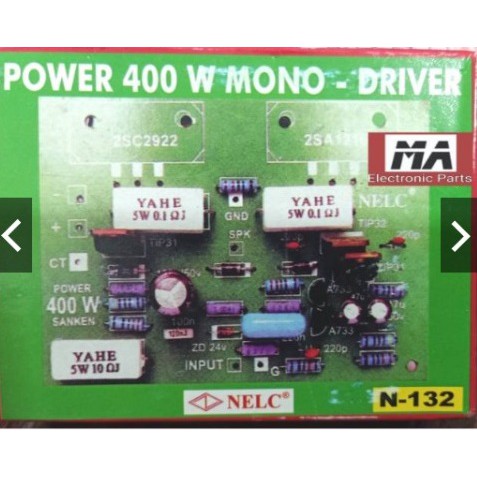 Kit power Mono 400watt Driver NELC