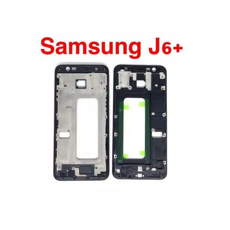 Frame Samsung J6 Plus J610 | Tatakan Lcd | Tulang Tengah Samsung J6+ J610F Original