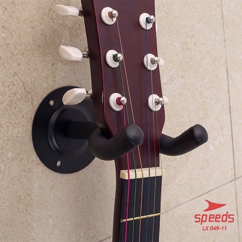 Guitar Hanger Wall Stand Holder Mount Hook untuk Gitar Bass violin dll