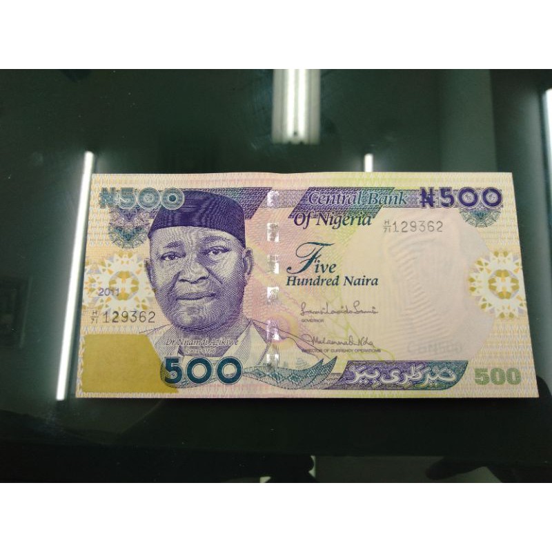 500 Naira Nigeria Unc Shopee Indonesia