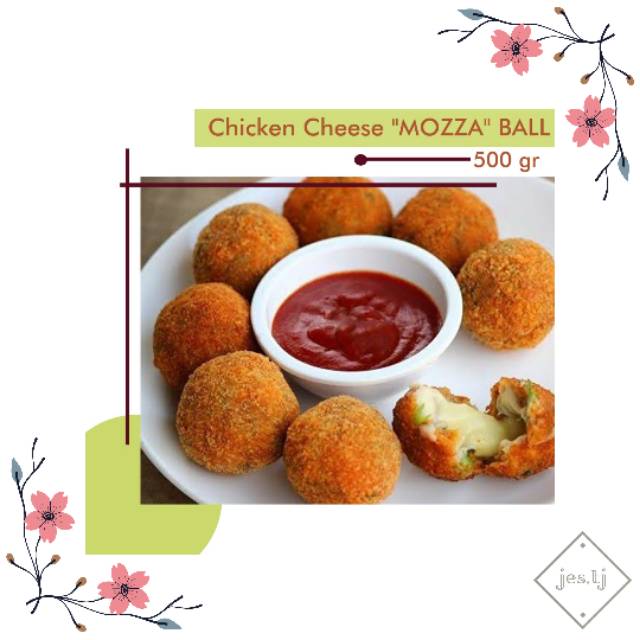 

chicken cheese mozza ball frozen ready