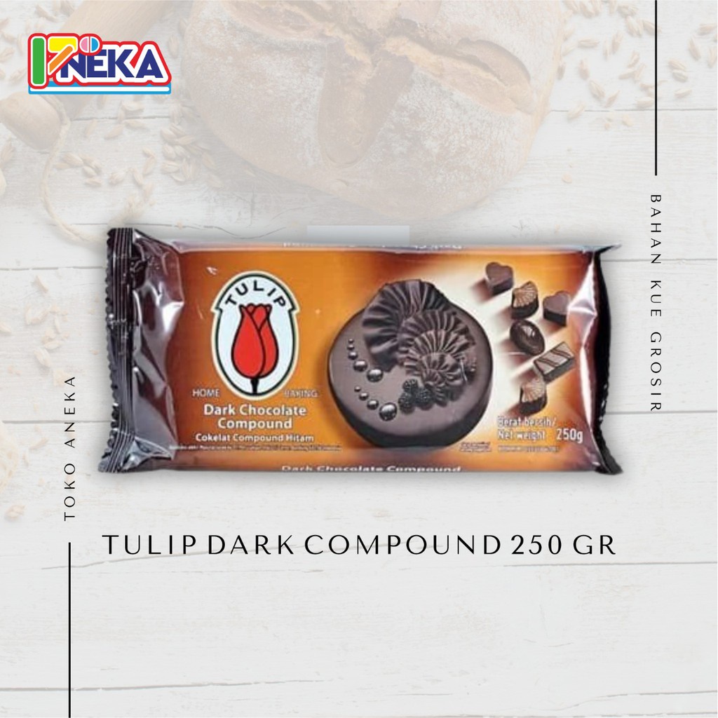 

Tulip dark kemasan 225gr