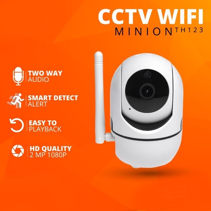 Kamera Cctv V380 Pro Wireless - IP CAM Smart Camera HD 1080 WIFI - Wireless Cctv - Kamera Cctv Baby-