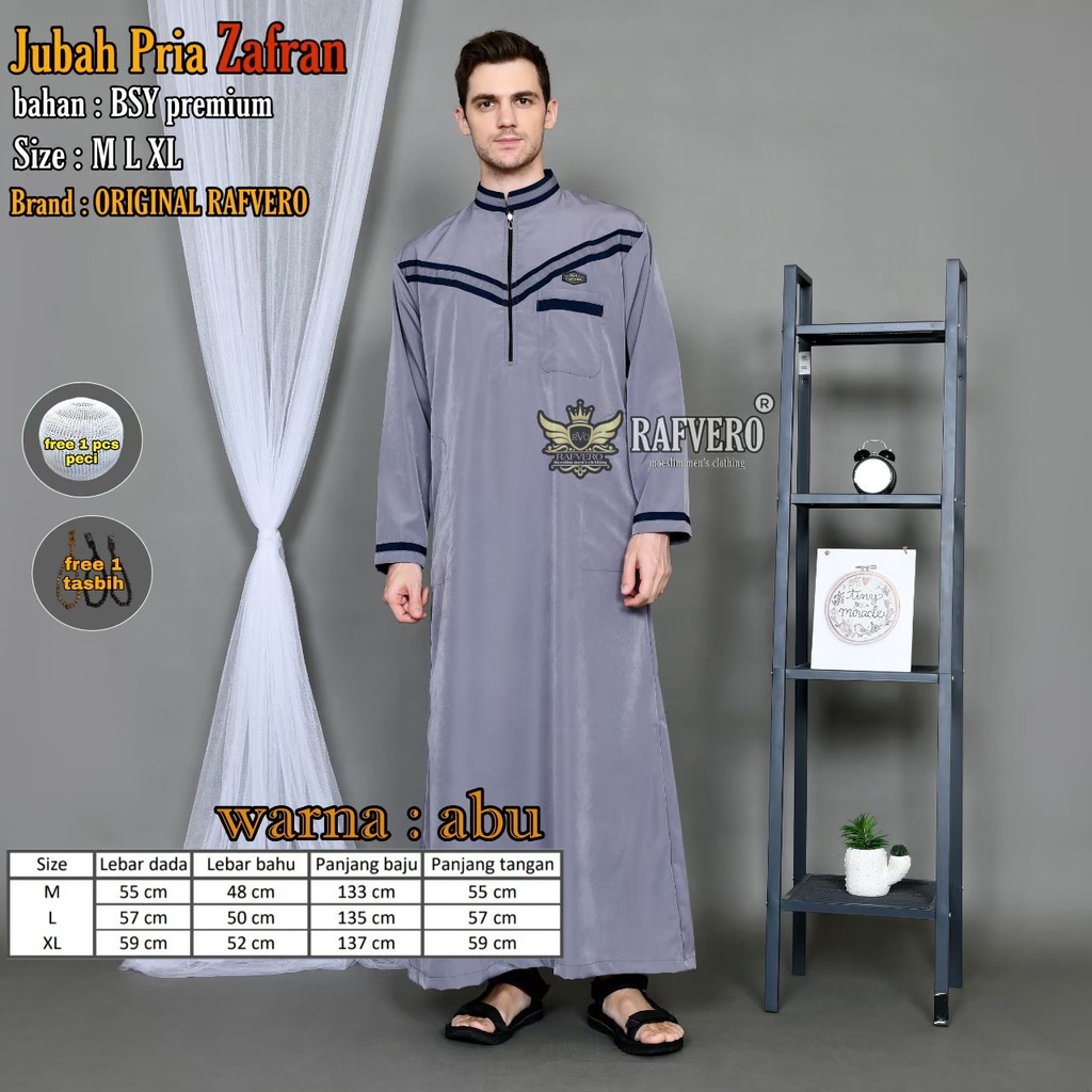GAMIS JUBAH RAFVERO ZAFRAN