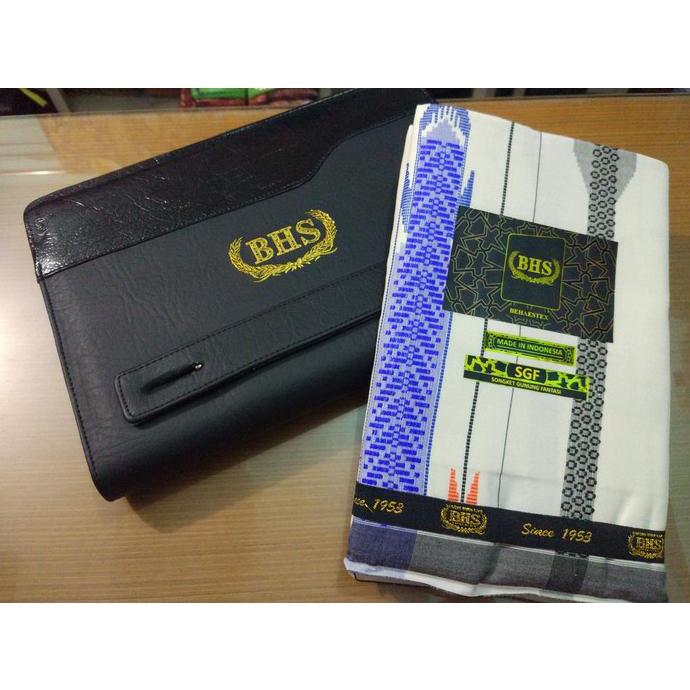Sarung BHS Spunsilk Songket SGF BERGARANSI Kode 33