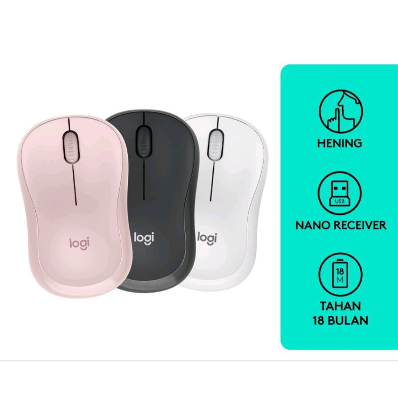 LOGITECH M220 SILENT CLICK Mouse Wireless ORIGINAL 100%
