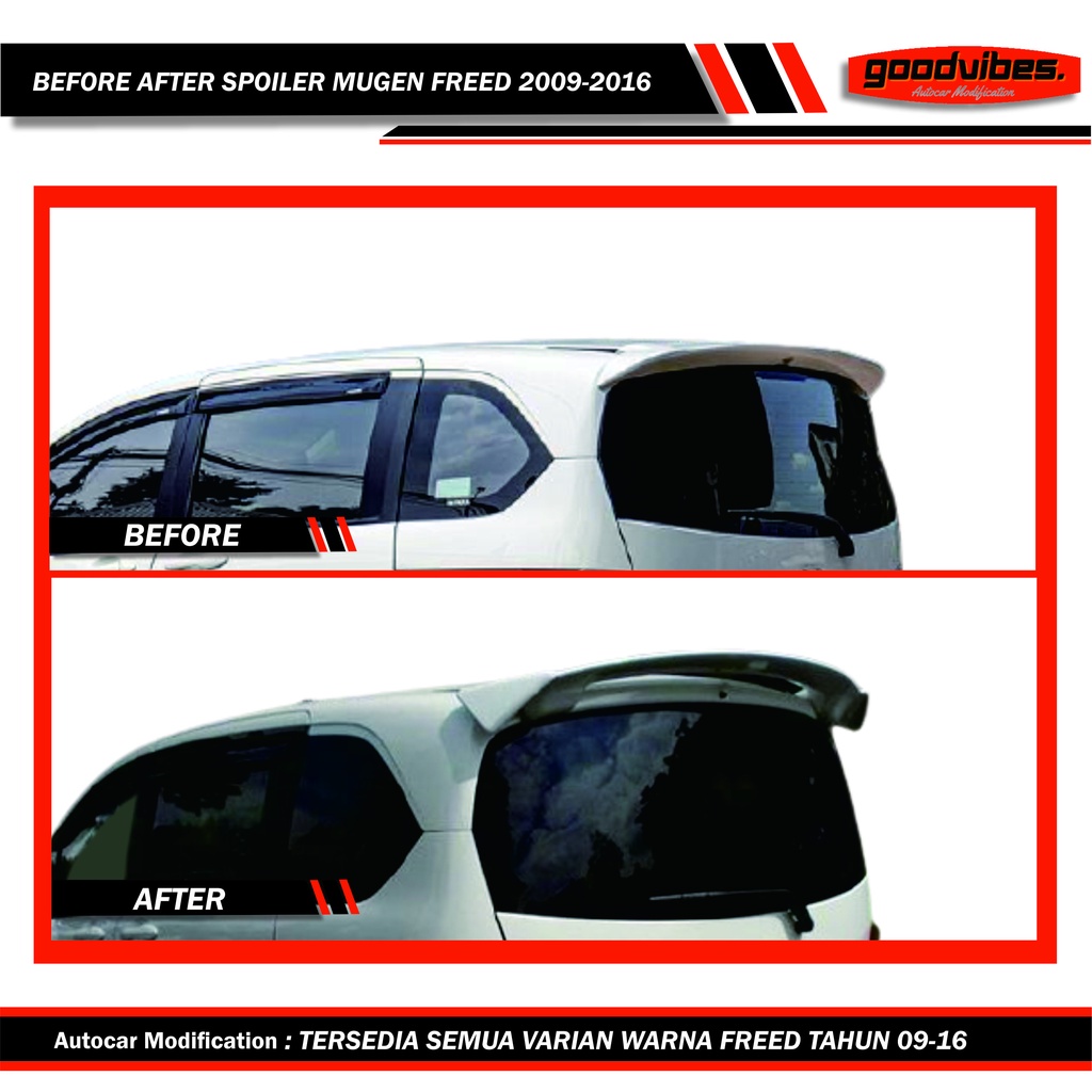 Jual Spoiler Mugen Freed Tahun 2009 - 2016 | Shopee Indonesia