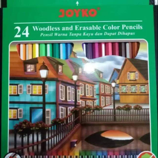 

Pensil warna joyko woodles isi 24pcs