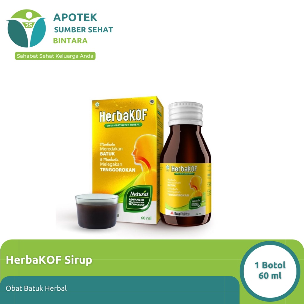 Jual HerbaKOF Obat Batuk Herbal | Shopee Indonesia 