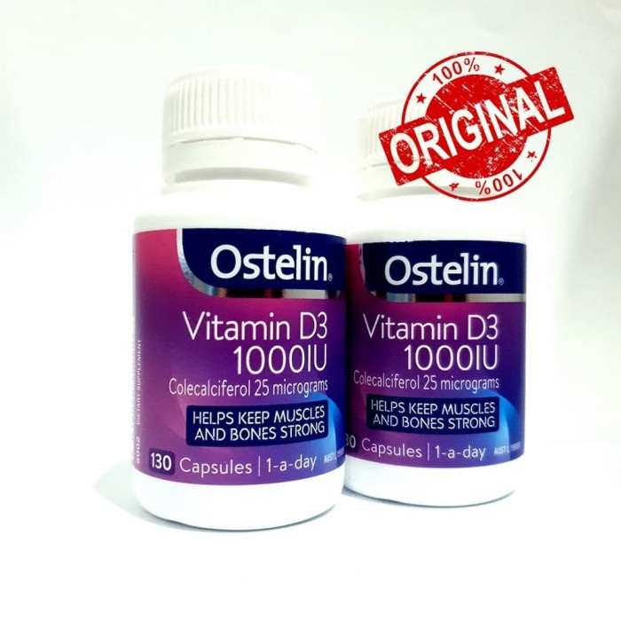 Jual Ostelin Vitamin D3 1000IU Shopee Indonesia