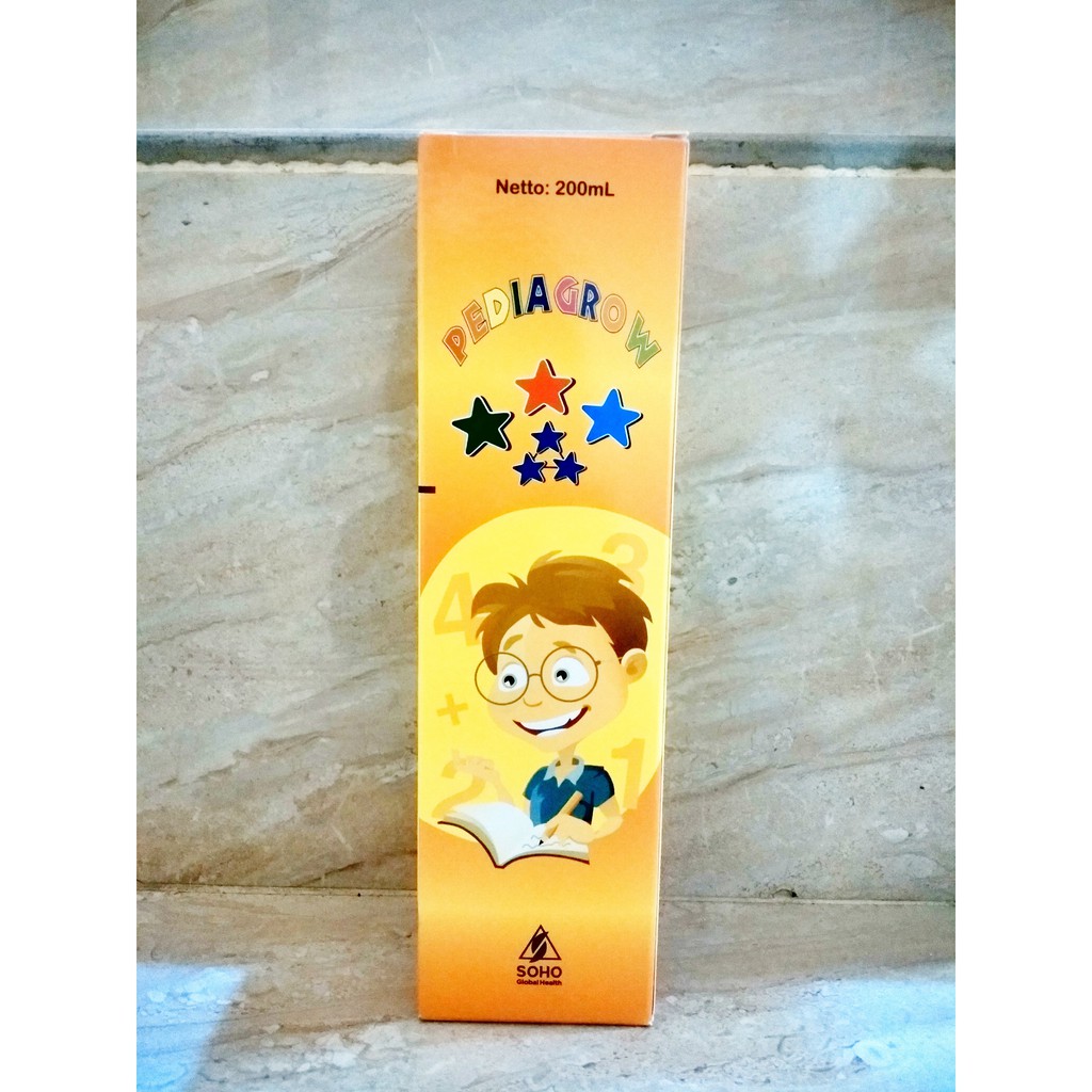 PEDIAGROW  Sirup Multivitamin by SOHO Global Health Kemasan 200 mL