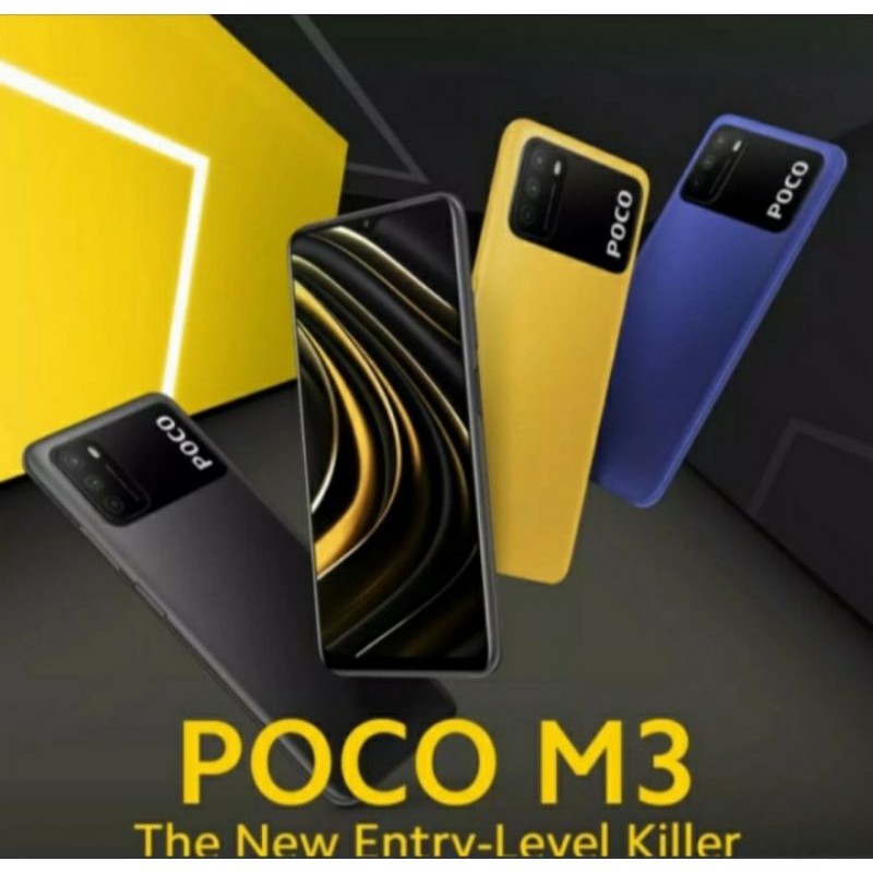 xiaomi poco m3 6/128 garansi resmi