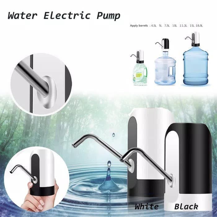 Promo  POMPA GALON MINI DISPENSER ELEKTRIK PORTABLE KRAN GALON