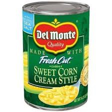 

DELMONTE SWEET CORN CREAM STYLE