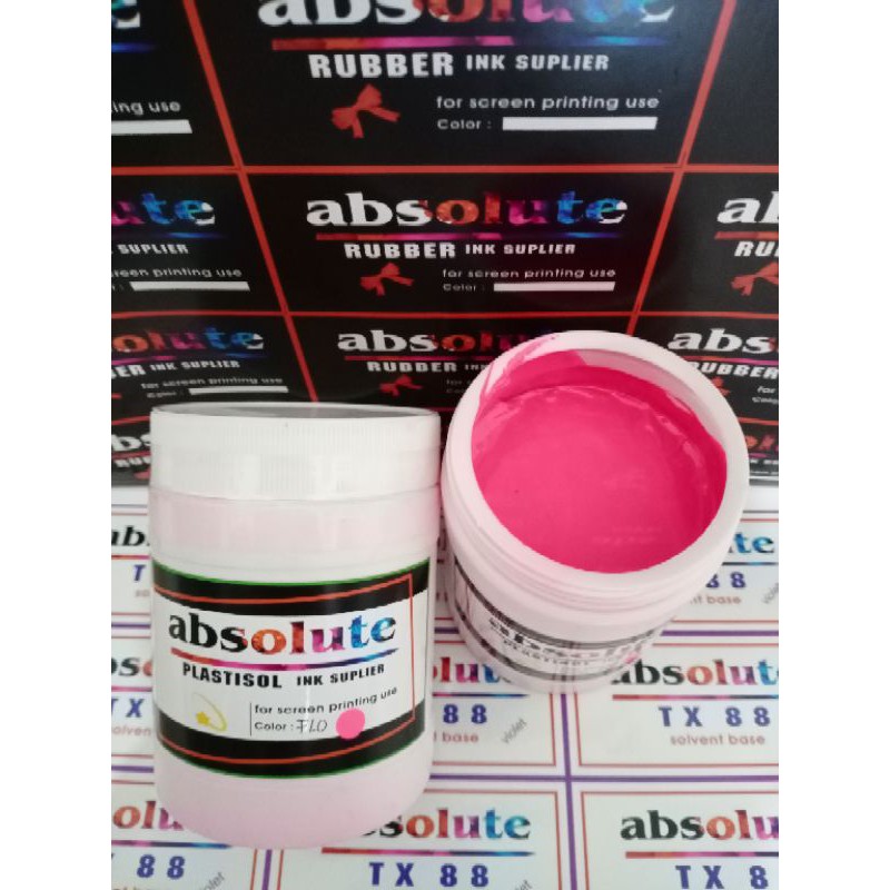 

cat sablon plastisol FLO PINK 1kg